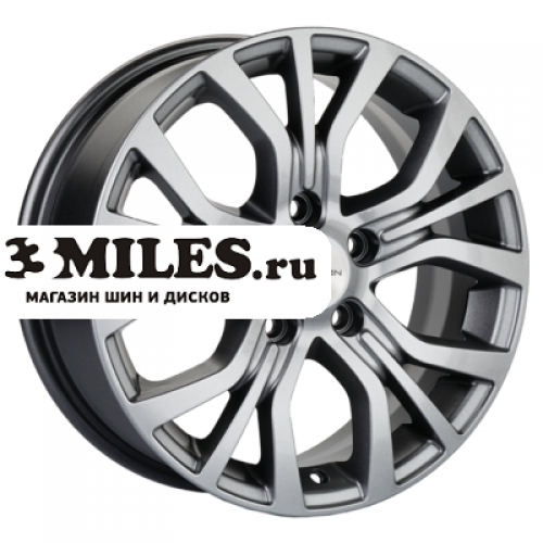 Диск 6.5x16 5x114.3 ET45 D67.1 Khomen Wheels KHW1608 (ix35) G-Silver