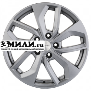 Диск 7x17 5x112 ET40 D57.1 Khomen Wheels KHW1703 (Tiguan) G-Silver