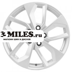 Диск 7x17 5x114.3 ET40 D66.1 Khomen Wheels KHW1703 (Qashqai) F-Silver
