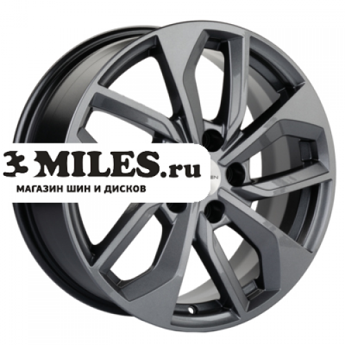 Диск 7x17 5x114.3 ET45 D66.1 Khomen Wheels KHW1703 (Teana/X-trail) Gray
