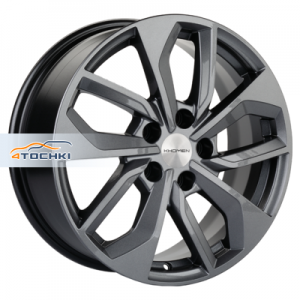 Диск 7x17 5x114.3 ET45 D67.1 Khomen Wheels KHW1703 (CX-5/i40/X-Trail) Gray