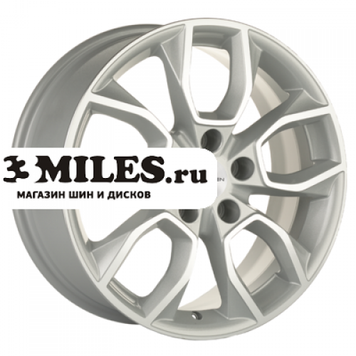Диск 7x17 5x114.3 ET45 D67.1 Khomen Wheels KHW1713 (CX-5/i40/X-Trail) F-Silver-FP