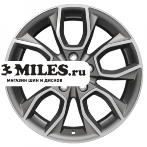 Диск 7x17 5x114.3 ET51 D67.1 Khomen Wheels KHW1713 (Tucson) Gray-FP