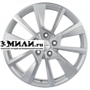 Диск 7x18 5x112 ET43 D57.1 Khomen Wheels KHW1802 (Kodiaq) F-Silver-FP