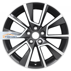 Диск 7x18 5x114.3 ET40 D66.5 Khomen Wheels KHW1802 (Haval H6) Black-FP