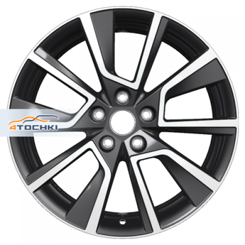 Диск 7x18 5x114.3 ET40 D66.5 Khomen Wheels KHW1802 (Haval H6) Black-FP