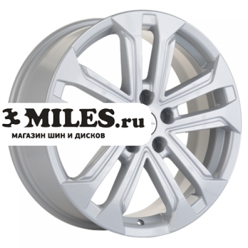 Диск 7x18 5x112 ET45 D57.1 Khomen Wheels KHW1802 (Karoq) F-Silver