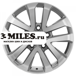 Диск 8.5x20 5x150 ET45 D110.1 Khomen Wheels KHW2003 (LC200/LC100) Gray-FP