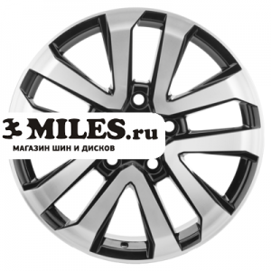Диск 8.5x20 5x150 ET60 D110.1 Khomen Wheels KHW1203 (LX570/LC100) Black-FP