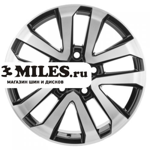 Диск 8.5x20 5x150 ET60 D110.1 Khomen Wheels KHW1203 (LX570/LC100) Black-FP