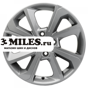 Диск 6x15 4x100 ET46 D54.1 Khomen Wheels KHW1501 (Rio II) Gray