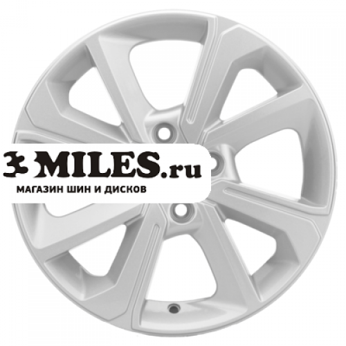 Диск 6x15 4x100 ET37 D60.1 Khomen Wheels KHW1501 (XRay) F-Silver