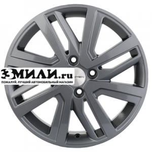 Диск 6x16 4x100 ET37 D60.1 Khomen Wheels KHW1609 (Stepway) Gray