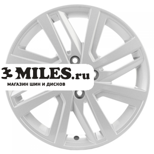 Диск 6x16 4x100 ET41 D60.1 Khomen Wheels KHW1609 (Xray) F-Silver