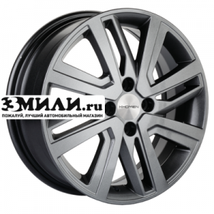 Диск 6x16 4x100 ET41 D60.1 Khomen Wheels KHW1609 (XRay) G-Silver