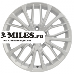Диск 7x17 5x112 ET49 D57.1 Khomen Wheels KHW1705 (Octavia) F-Silver