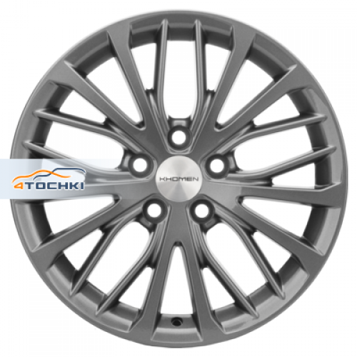 Диск 7x17 5x112 ET49 D57.1 Khomen Wheels KHW1705 (Octavia) Gray