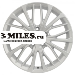 Диск 7x17 5x114.3 ET45 D67.1 Khomen Wheels KHW1705 (i40) F-Silver