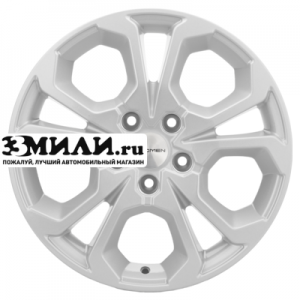 Диск 6.5x17 5x114.3 ET50 D66.1 Khomen Wheels KHW1711 (Arkana/Kaptur) F-Silver