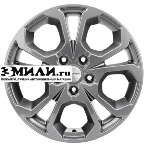 Диск 6.5x17 5x114.3 ET50 D66.1 Khomen Wheels KHW1711 (Arkana/Kaptur) Gray