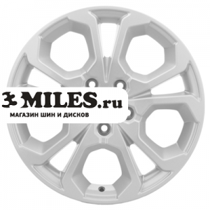 Диск 6.5x17 5x114.3 ET50 D67.1 Khomen Wheels KHW1711 (Ceed) F-Silver