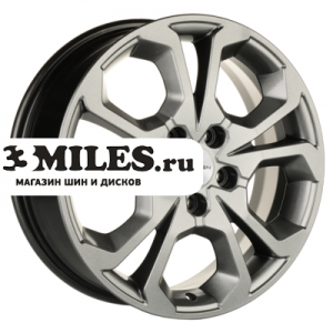 Диск 6.5x17 5x114.3 ET50 D67.1 Khomen Wheels KHW1711 (Ceed) G-Silver