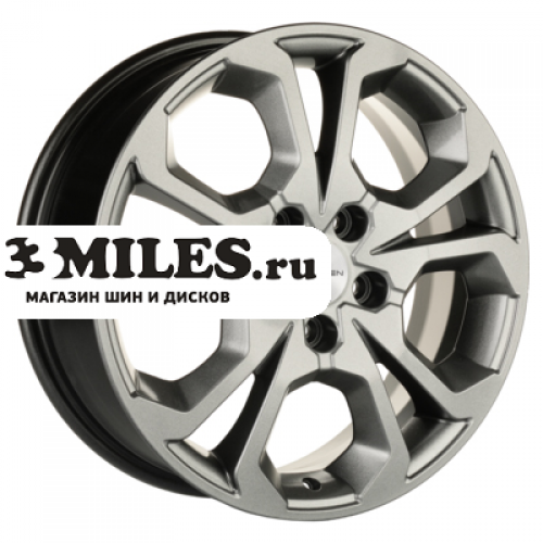 Диск 6.5x17 5x114.3 ET50 D67.1 Khomen Wheels KHW1711 (Ceed) G-Silver