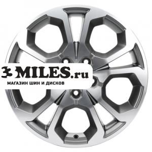 Диск 6.5x17 5x114.3 ET50 D67.1 Khomen Wheels KHW1711 (Ceed) Gray-FP