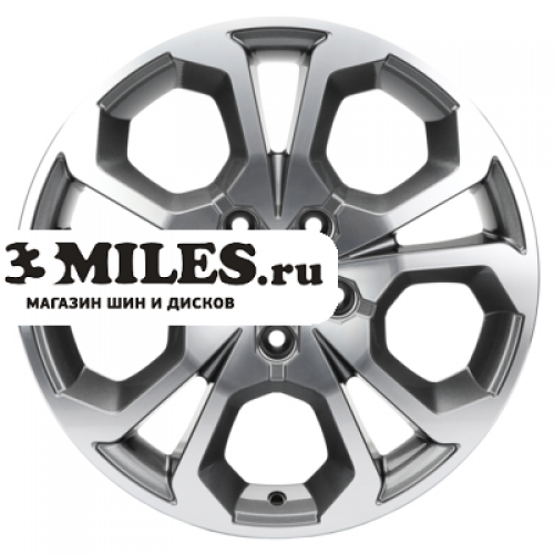 Диск 6.5x17 5x114.3 ET50 D67.1 Khomen Wheels KHW1711 (Ceed) Gray-FP