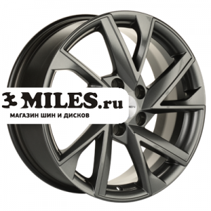 Диск 7x17 5x112 ET45 D57.1 Khomen Wheels KHW1714 (Karog) Gray