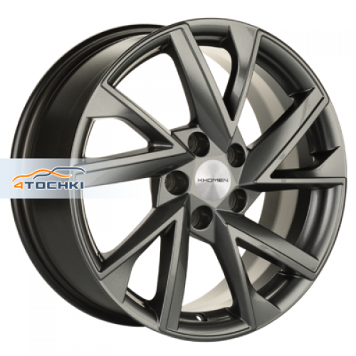 Диск 7x17 5x112 ET49 D57.1 Khomen Wheels KHW1714 (Octavia) Gray
