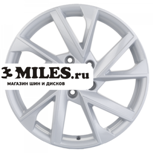 Диск 7x17 5x114.3 ET40 D66.1 Khomen Wheels KHW1714 (Qashqai) F-Silver