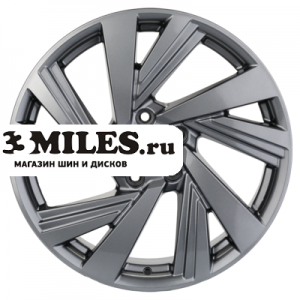 Диск 7.5x18 5x114.3 ET39 D60.1 Khomen Wheels KHW1801 (NX) G-Silver