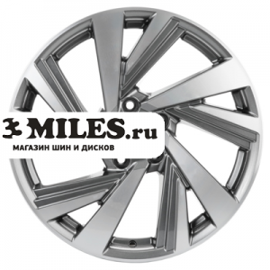 Диск 7.5x18 5x114.3 ET38 D67.1 Khomen Wheels KHW1801 (Outlander) Gray-FP