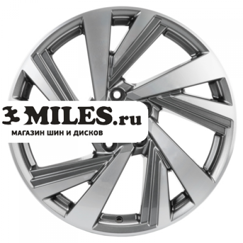 Диск 7.5x18 5x114.3 ET38 D67.1 Khomen Wheels KHW1801 (Outlander) Gray-FP
