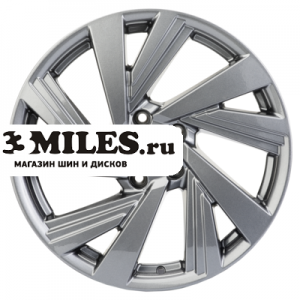 Диск 7.5x18 5x114.3 ET45 D66.1 Khomen Wheels KHW1801 (X-trail) Gray