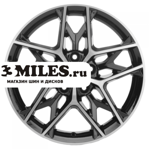Диск 7x17 5x114.3 ET50 D67.1 Khomen Wheels KHW1709 (Optima) Black-FP