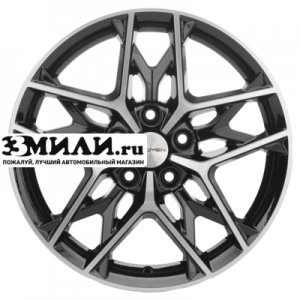Диск 7x17 5x114.3 ET45 D60.1 Khomen Wheels KHW1709 (Camry) Black-FP