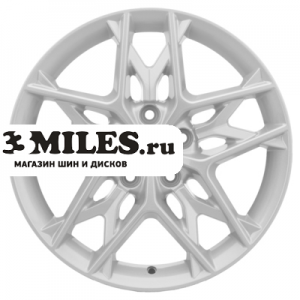 Диск 7x17 5x114.3 ET45 D60.1 Khomen Wheels KHW1709 (Changan/Geely/Lexus/Toyota) F-Silver
