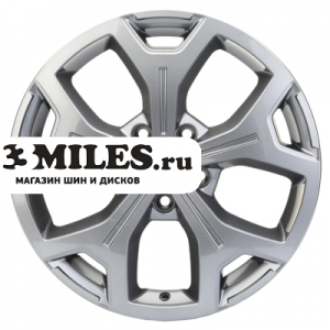 Диск 6.5x17 5x114.3 ET50 D66.1 Khomen Wheels KHW1710 (Kaptur/Arkana) Gray