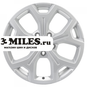 Диск 6.5x17 5x114.3 ET50 D67.1 Khomen Wheels KHW1710 (Ceed) F-Silver