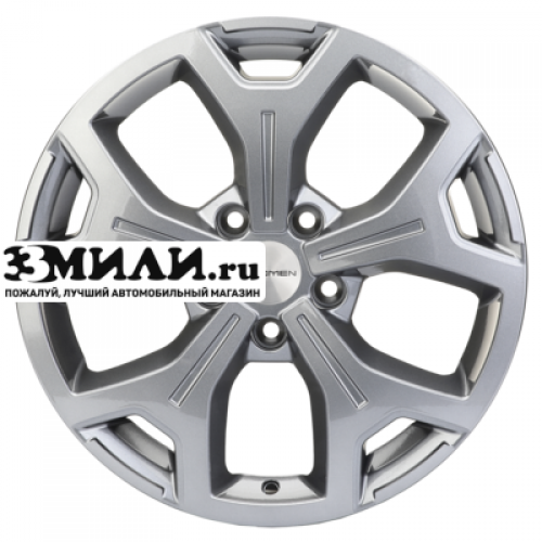 Диск 6.5x17 5x114.3 ET50 D67.1 Khomen Wheels KHW1710 (Ceed) Gray
