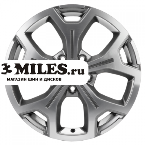 Диск 6.5x17 5x114.3 ET50 D67.1 Khomen Wheels KHW1710 (Ceed) Gray-FP