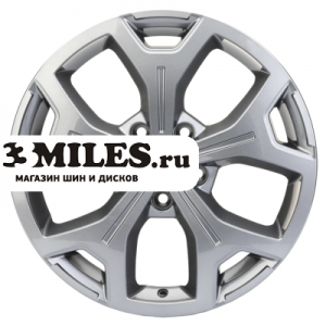 Диск 6.5x17 5x108 ET50 D63.3 Khomen Wheels KHW1710 (Focus) Gray