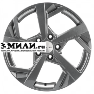 Диск 7x17 5x114.3 ET50 D67.1 Khomen Wheels KHW1712 (CX-5/Seltos) Gray