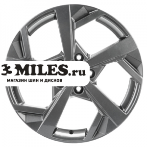 Диск 7x17 5x114.3 ET45 D60.1 Khomen Wheels KHW1712 (CS75) Gray