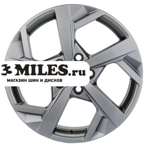 Диск 7x17 5x112 ET49 D57.1 Khomen Wheels KHW1712 (Octavia) G-Silver