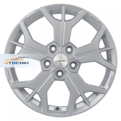 Диск 7x17 5x114.3 ET50 D67.1 Khomen Wheels KHW1715 (Seltos) F-Silver
