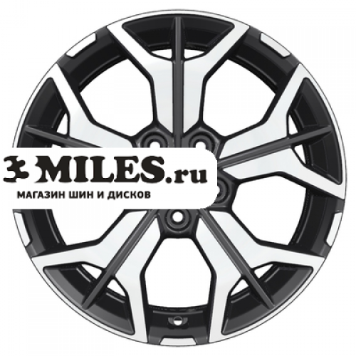 Диск 7x17 5x114.3 ET45 D60.1 Khomen Wheels KHW1715 (Camry) Black-FP