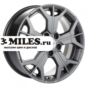 Диск 7x17 5x114.3 ET45 D60.1 Khomen Wheels KHW1715 (Changan/Geely/Lexus/Toyota) Gray